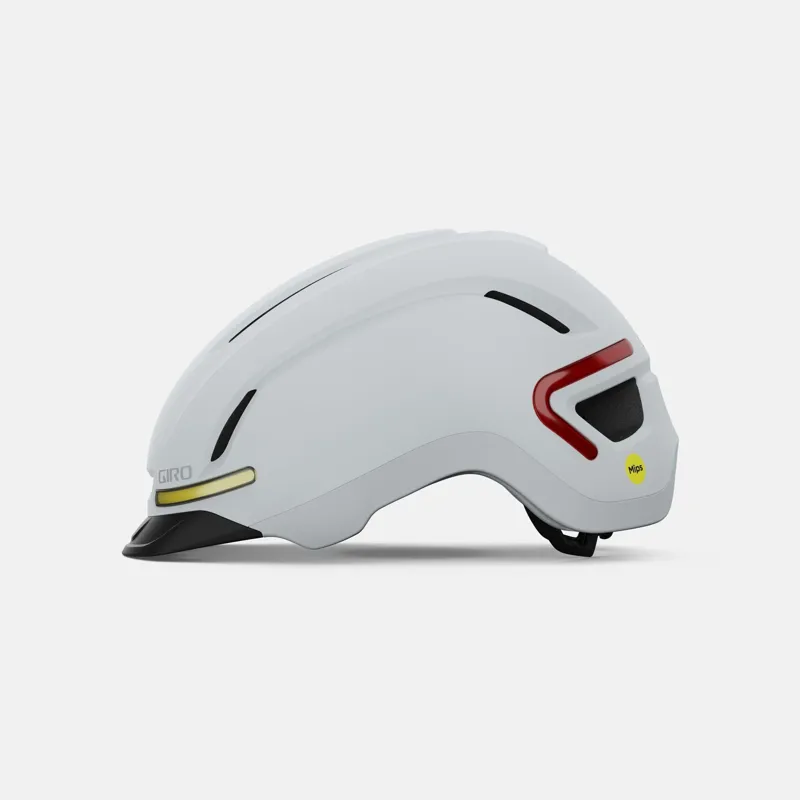 Giro Ethos MIPS LED Urban Helmet in Matte White-2